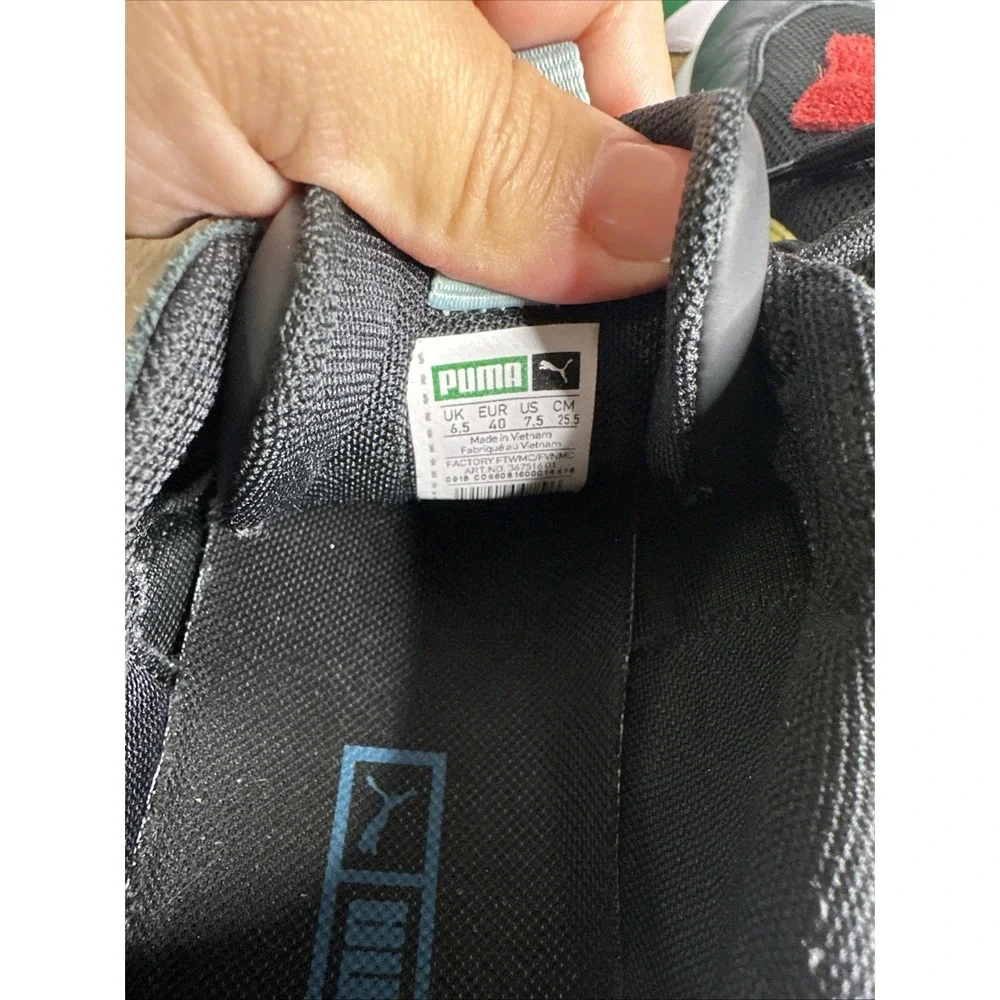 New‎ PUMA Thunder Spectra Shoes Sneakers - Black/Multi(36751601/367516-01)